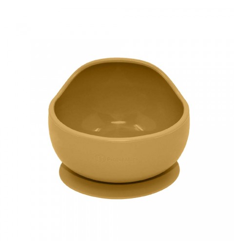 Petite&Mars Take&Match - silikonowa miseczka z przyssawką 6m+ | Intense Ochre